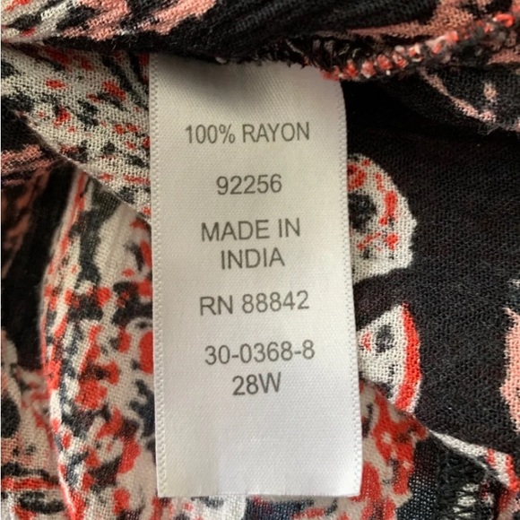 * Roaman’s women’s size 28W blouse - Picture 8 of 10